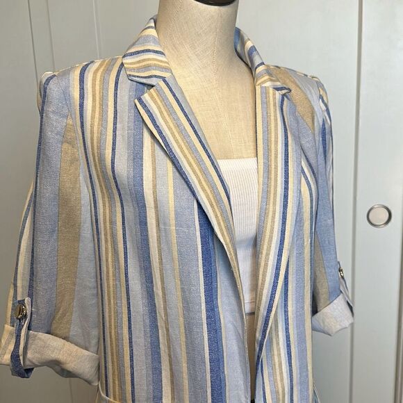 Messini Stripe Blazer-NWT - Picture 2 of 8